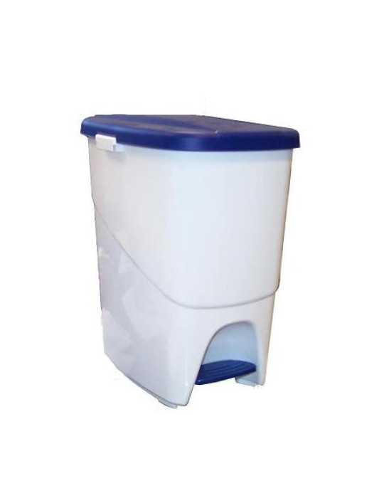 Pedalbin Ecologico 25 L Azul [LOTE DE 2 Unidades] DENOX