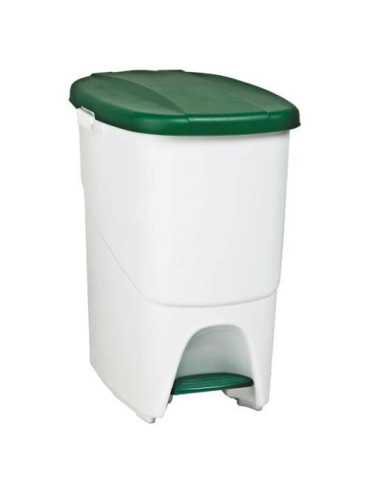 Pedalbin Ecologico 25 L Verde [LOTE DE 2 Unidades] DENOX