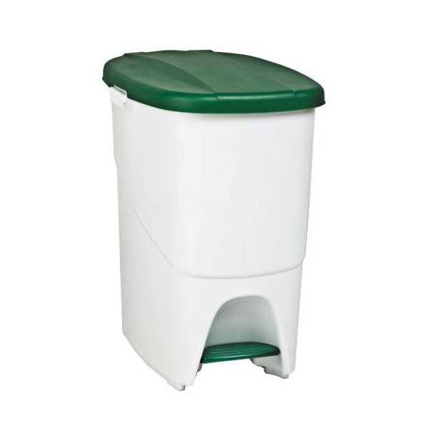 Pedalbin Ecologico 25 L Verde [LOTE DE 2 Unidades] DENOX