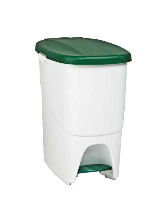 Pedalbin Ecologico 25 L Verde [LOTE DE 2 Unidades] DENOX