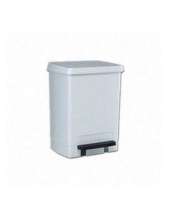 Cubo Pedalbin 26 L Blanco 24150 [LOTE DE 2 Unidades] DENOX