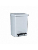 Cubo Pedalbin 26 L Blanco 24150 [LOTE DE 2 Unidades] DENOX