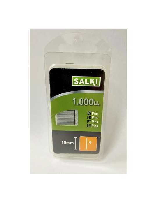 Clavo Pin 9 15 mm 1000 Uds [LOTE DE 8 Unidades] DESA