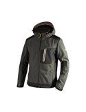 Chaqueta Softshell Tech Carbón Asphalt, Talla S DIADORA