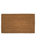 Felpudo Coco Prensado Hola Bord Natural 40X70 [LOTE DE 4 Unidades] DINTEX