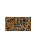 Felpudo Coco Natural Floral 40X70 50223 [LOTE DE 4 Unidades] DINTEX