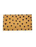 Felpudo Coco Natural Amour 40X70CM 50258 [LOTE DE 4 Unidades] DINTEX