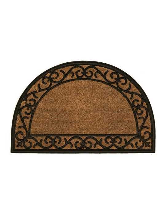 Felpudo Coco-Goma Prensado Lyon 45X70CM 50191 [LOTE DE 4 Unidades] DINTEX