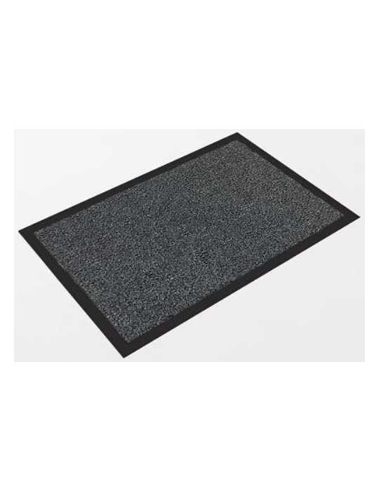 Felpudo Moqueta Montreal Gris 39X58 51001 [LOTE DE 4 Unidades] DINTEX