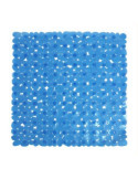Alfombra Baño Antidesliz. 54X54 Azul Marelia 5223 [LOTE DE 4 Unidades] DINTEX