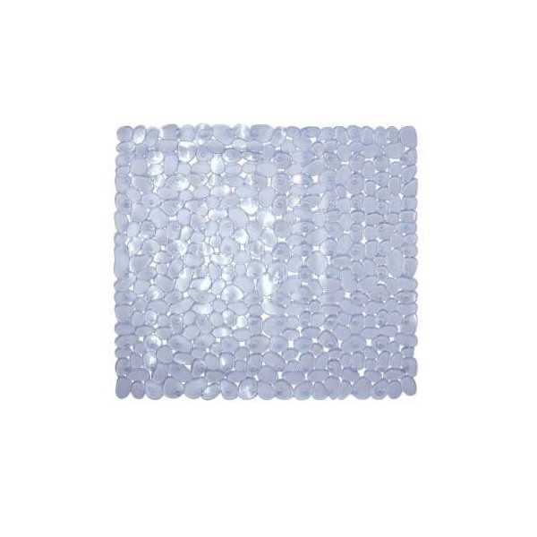 Alfombra Baño ANTIDESLIZ. 54X54 Blanco Marelia 5224 [LOTE DE 4 Unidades] DINTEX
