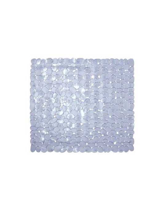 Alfombra Baño ANTIDESLIZ. 54X54 Blanco Marelia 5224 [LOTE DE 4 Unidades] DINTEX