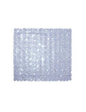 Alfombra Baño ANTIDESLIZ. 54X54 Blanco Marelia 5224 [LOTE DE 4 Unidades] DINTEX