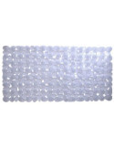Alfombra Baño ANTIDESLIZ. 72X33 Blanco Marelia 5217 [LOTE DE 4 Unidades] DINTEX