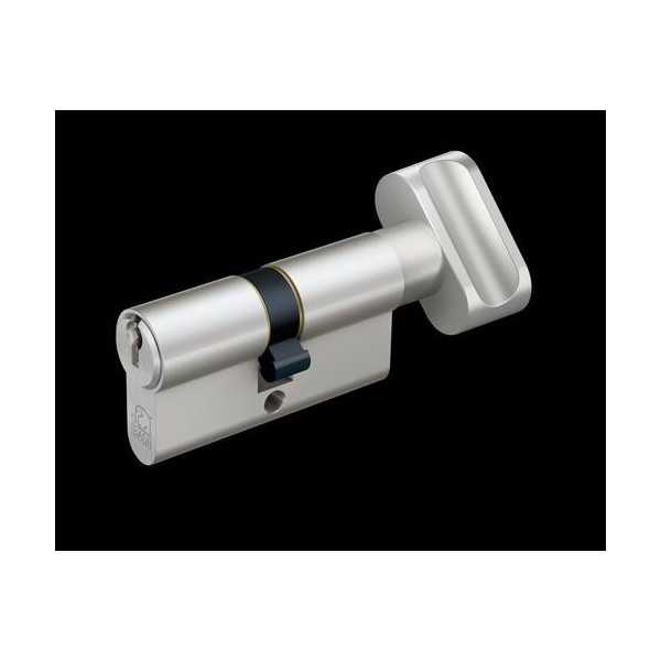 Cilindro Pomo ECO BS Serreta 35X35 Niquel [LOTE DE 2 Unidades] DISLOCK