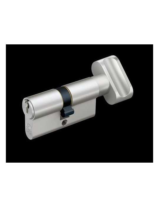 Cilindro Pomo ECO BS Serreta 35X35 Niquel [LOTE DE 2 Unidades] DISLOCK