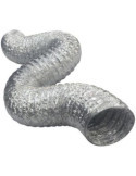 Tubo Extraccion EXTEN. AL. RETRAC.Ø120MM. 3M.NATURAL [LOTE DE 4 Unidades] DISMOL