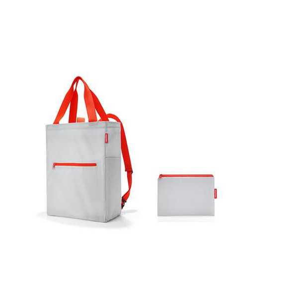 Bolsa Mini Maxi 2 en 1 Gris Claro 30,5X41X15,5CM a [LOTE DE 2 Unidades] DISSENY