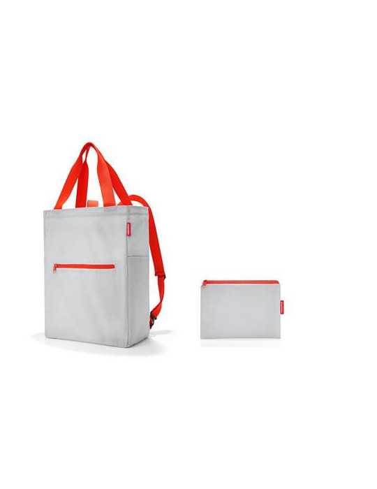 Bolsa Mini Maxi 2 en 1 Gris Claro 30,5X41X15,5CM a [LOTE DE 2 Unidades] DISSENY