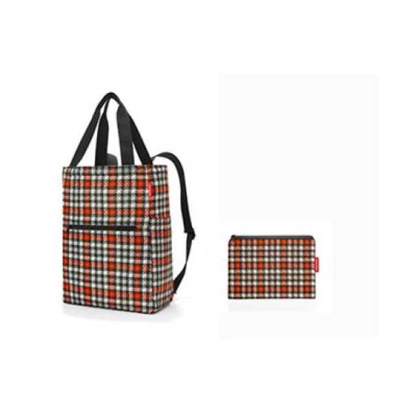 Bolsa Mini Maxi 2EN1 Glencheck Red 30,5X41X15,5CM [LOTE DE 2 Unidades] DISSENY