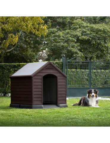 Caseta Perro Resina 95X95X99CM 247446 CURVER