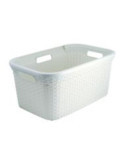 Cesta Natural Style 45 L Blanca 187492 [LOTE DE 2 Unidades] CURVER