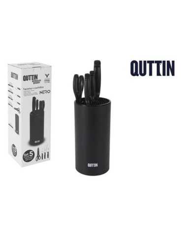 Tacoma 5PZAS Quttin Negro 709630 [LOTE DE 4 Unidades] SOLER