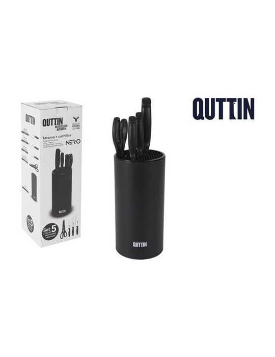 Tacoma 5PZAS Quttin Negro 709630 [LOTE DE 4 Unidades] SOLER