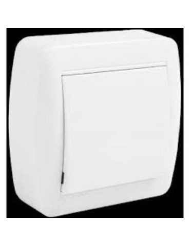 Pulsador Superficie Blanco 10A 250V MUR05U [LOTE DE 8 Unidades] SOLERA