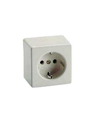 Base Superficie 10/16 Ah 250 V 5001 [LOTE DE 8 Unidades] SOLERA