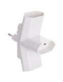 Clavija Triple 4MM 15098 [LOTE DE 8 Unidades] SOLERA