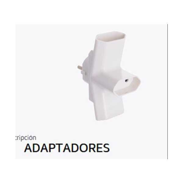 Adaptador 3 Tomas Bip. 16 a 15097 [LOTE DE 8 Unidades] SOLERA