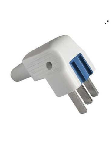 Clavija Enchufe Bipolar 2P+T 25A 250V Blanca [LOTE DE 4 Unidades] SOLERA