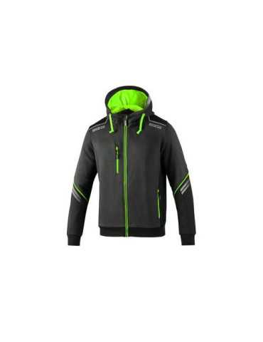 Sudadera Técnica Hooded Full Zip Colorado Talla S SPARCO