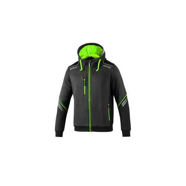 Sudadera Técnica Hooded Full Zip Colorado Talla S SPARCO