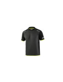 Camiseta Tucson Manga Corta Gris Amarillo Talla S [LOTE DE 2 Unidades] SPARCO