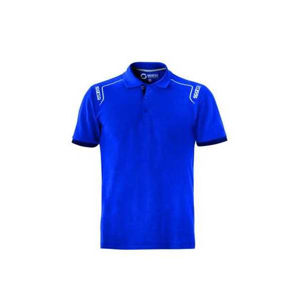 Polo Tech Stretch Blue 02407AZ2 Talla M [LOTE DE 2 Unidades] SPARCO