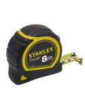 Flexómetro Bimateria 8 m 130657 [LOTE DE 4 Unidades] STANLEY