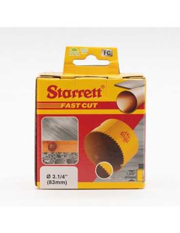Corona Perforar Bimetal Fast Cut 83MM. DIAM [LOTE DE 2 Unidades] STARRET