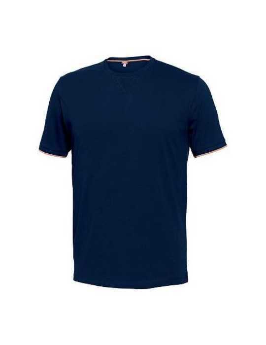 Camiseta Rapallo 100% Cotone Azul 8182 Talla L [LOTE DE 4 Unidades] STARTER