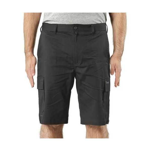 Bermuda Easy Stretch Negro Talla M 8018-060-M [LOTE DE 2 Unidades] STARTER