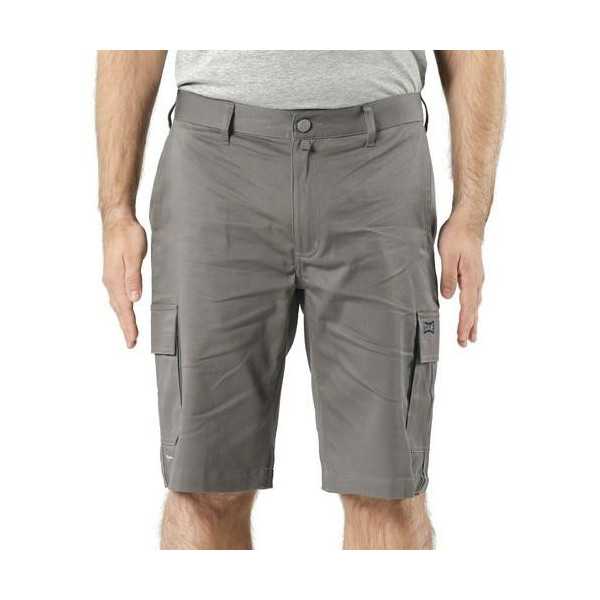 Bermuda Easy Stretch Gris Talla 3XL 8018-080-3XL [LOTE DE 2 Unidades] STARTER