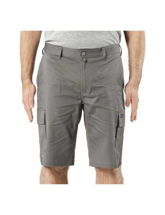 Bermuda Easy Stretch Gris Talla 3XL 8018-080-3XL [LOTE DE 2 Unidades] STARTER