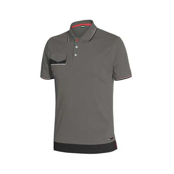 Polo Boom Gris Antra / Negro 8815B-080 Talla XL [LOTE DE 2 Unidades] STARTER
