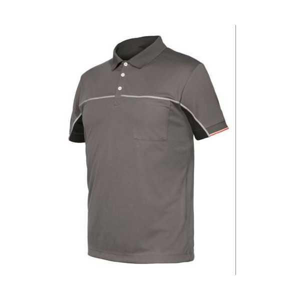 Polo Issa Extreme Manga Corta Gris Claro Talla M [LOTE DE 2 Unidades] STARTER