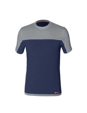 Camiseta Stretch Azul/Gris 8772 Talla S [LOTE DE 2 Unidades] STARTER