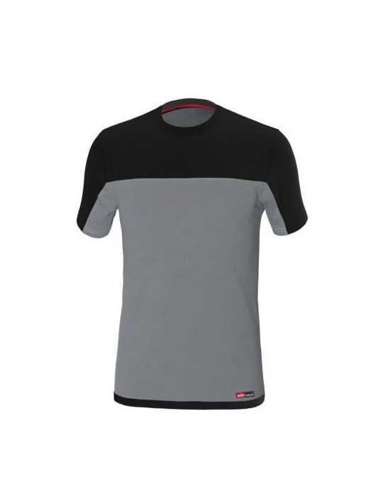 Camiseta Stretch Gris/Negro 8772 Talla XL [LOTE DE 2 Unidades] STARTER