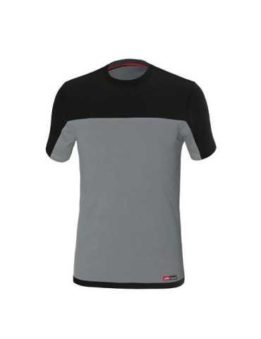 Camiseta Stretch Gris/Negro 8772 Talla 3XL [LOTE DE 2 Unidades] STARTER