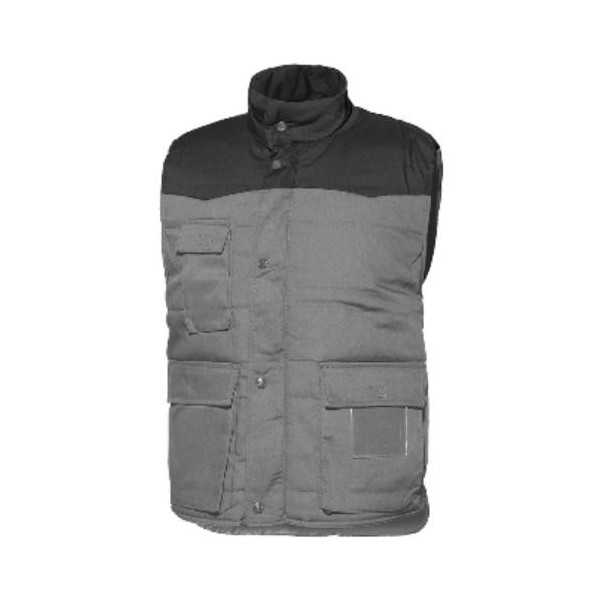 Chaleco Multibolsillos Gris-Negro 4031 Talla 2XL [LOTE DE 2 Unidades] STARTER