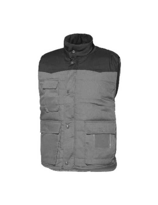 Chaleco Multibolsillos Gris-Negro 4031 Talla 2XL [LOTE DE 2 Unidades] STARTER